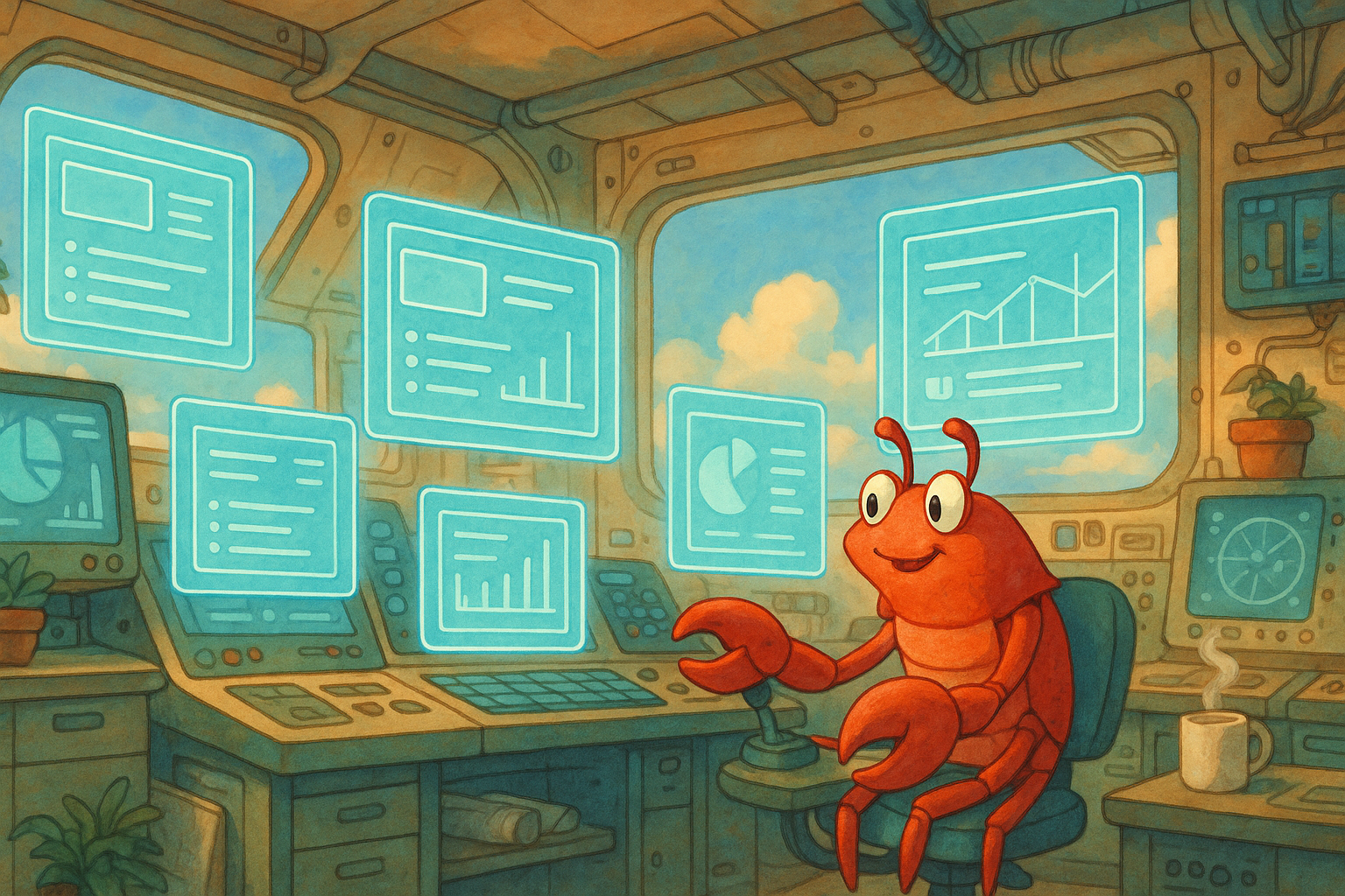 Project Status Atlas hero artwork